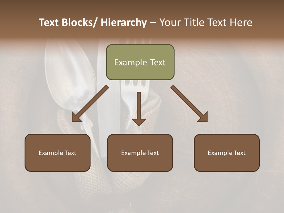 Knife Vintage Setting PowerPoint Template
