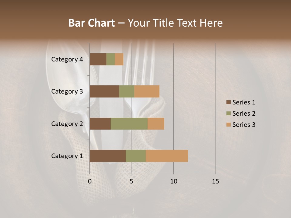 Knife Vintage Setting PowerPoint Template