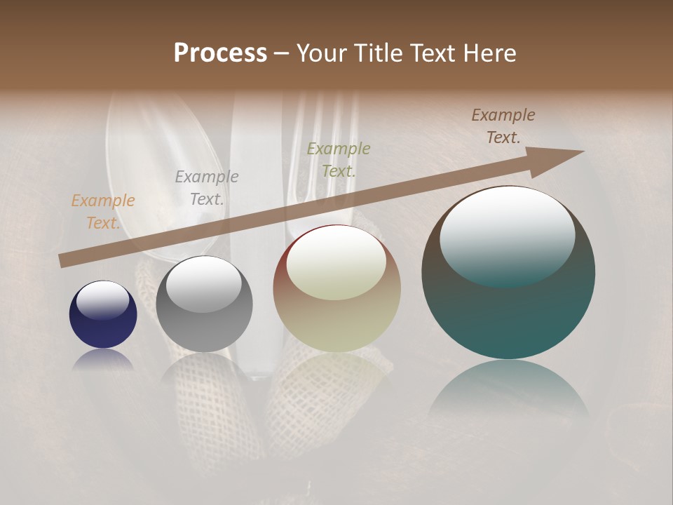Knife Vintage Setting PowerPoint Template