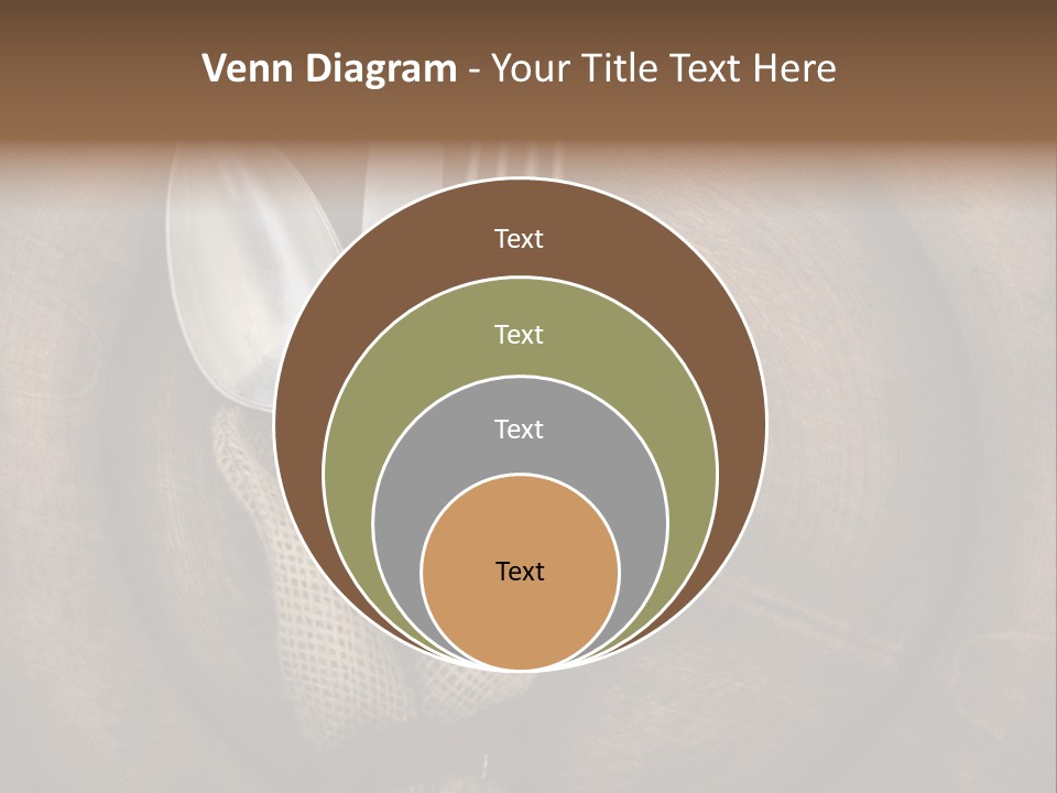 Knife Vintage Setting PowerPoint Template