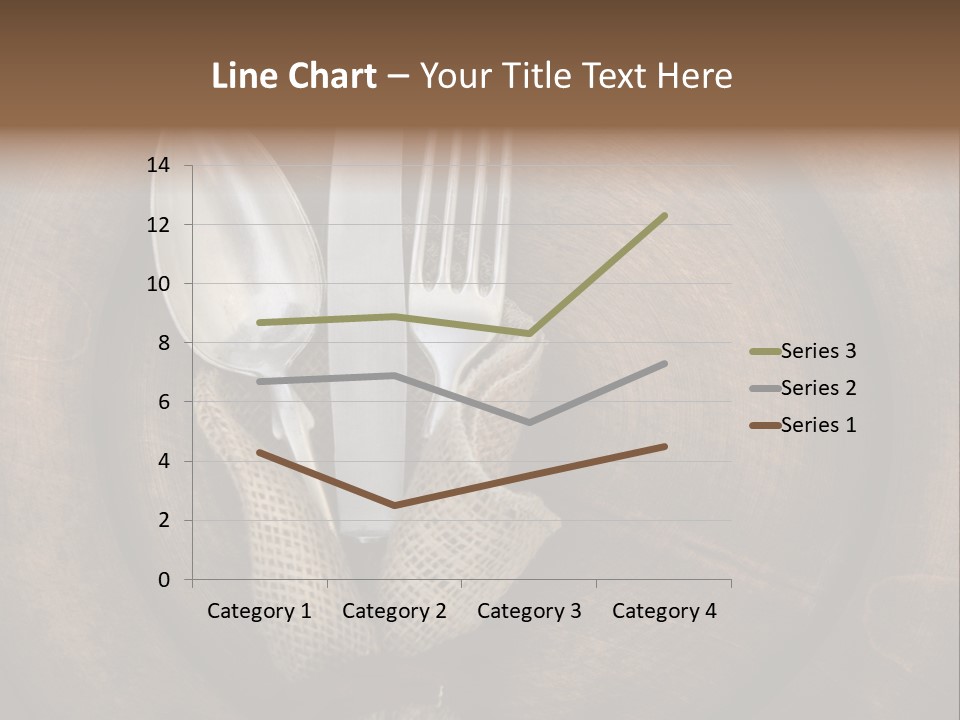 Knife Vintage Setting PowerPoint Template