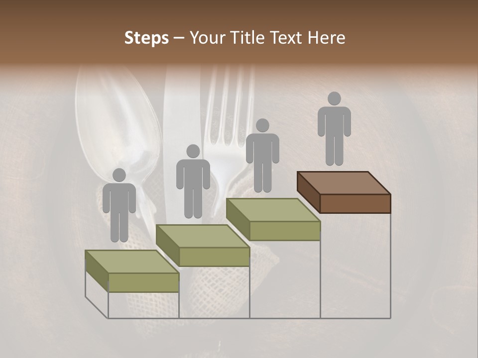 Knife Vintage Setting PowerPoint Template