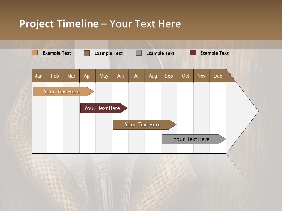 Copyspace Utensil Setting PowerPoint Template
