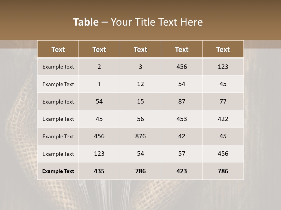 Copyspace Utensil Setting PowerPoint Template