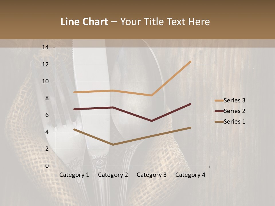 Copyspace Utensil Setting PowerPoint Template