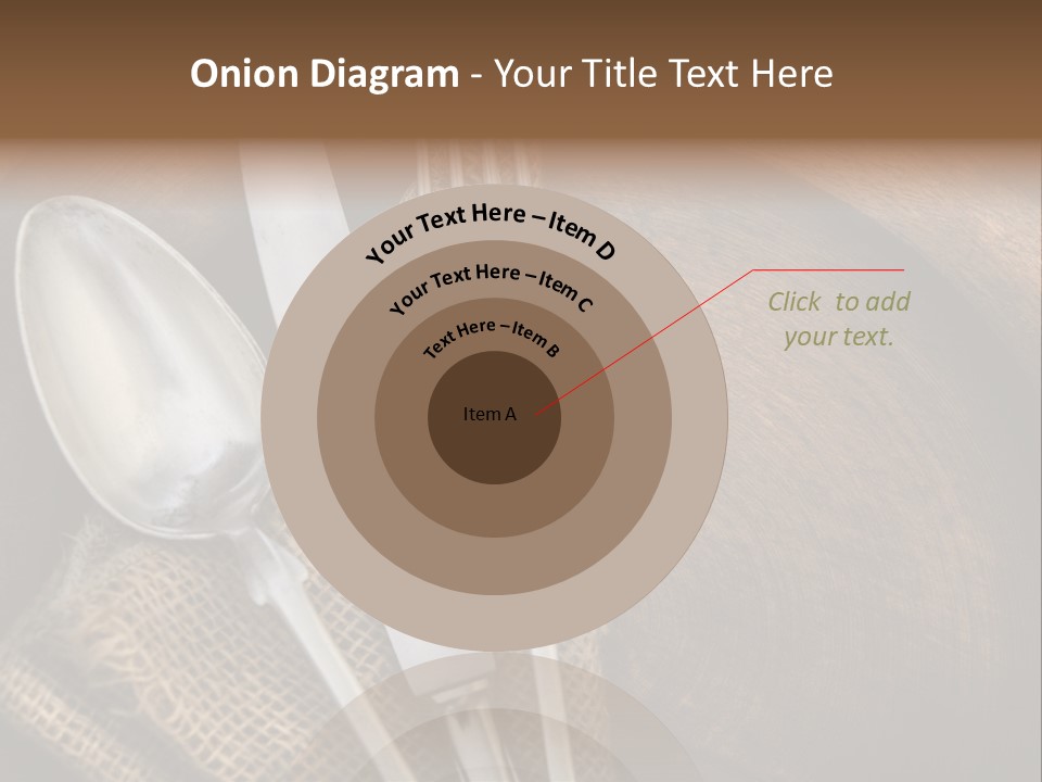 Plate Set Metal PowerPoint Template