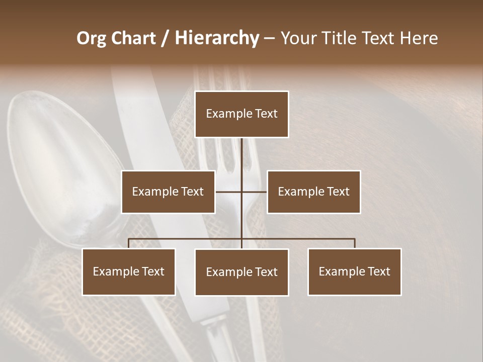 Plate Set Metal PowerPoint Template