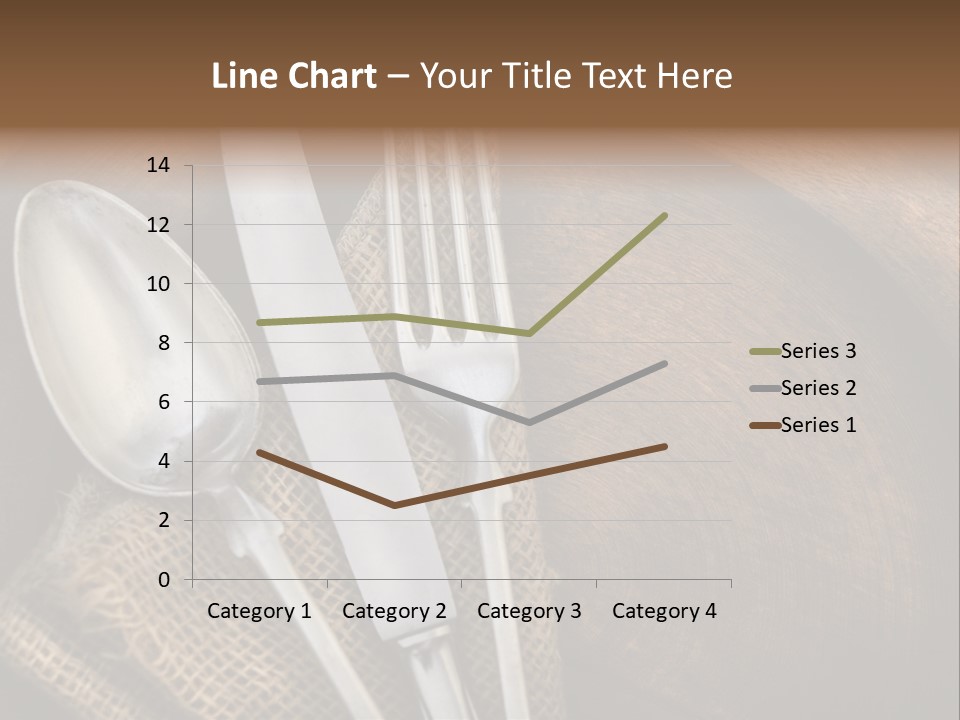 Plate Set Metal PowerPoint Template