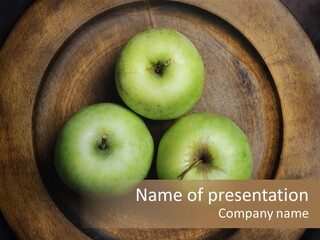 Green Fresh Fall PowerPoint Template