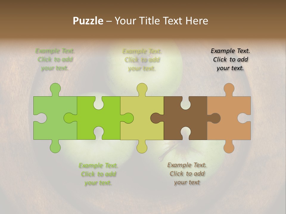 Green Fresh Fall PowerPoint Template