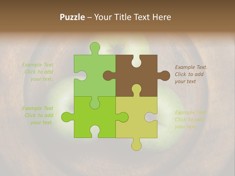 Green Fresh Fall PowerPoint Template