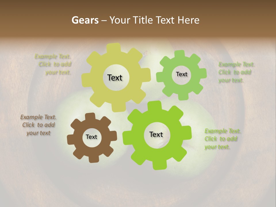 Green Fresh Fall PowerPoint Template