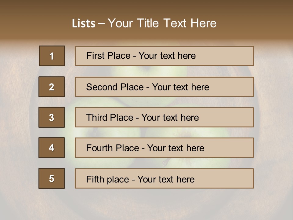 Green Fresh Fall PowerPoint Template