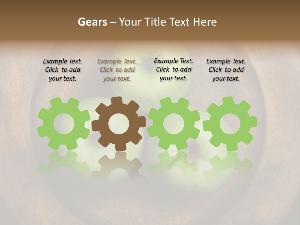 Green Fresh Fall PowerPoint Template