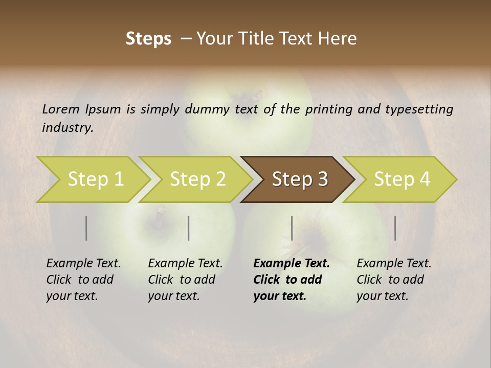 Green Fresh Fall PowerPoint Template