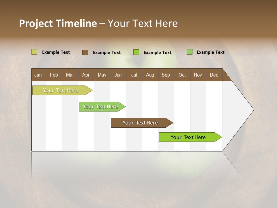 Green Fresh Fall PowerPoint Template