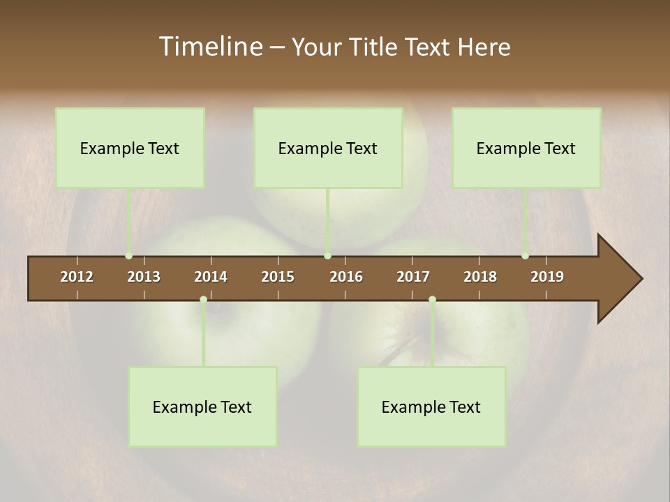 Green Fresh Fall PowerPoint Template