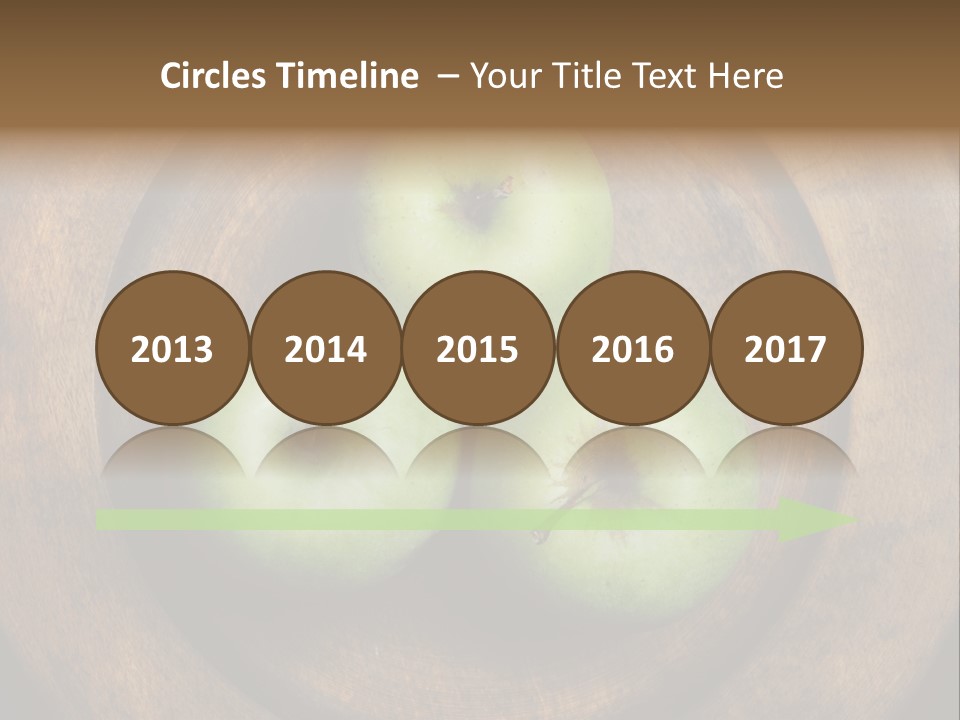 Green Fresh Fall PowerPoint Template