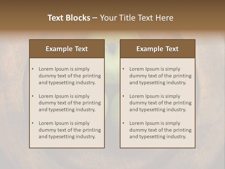 Green Fresh Fall PowerPoint Template