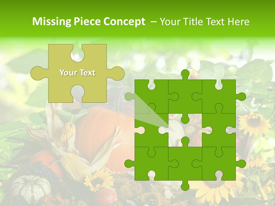 Gesund Zierk Obst PowerPoint Template