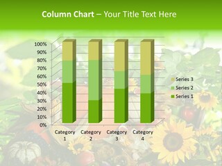 Gesund Zierk Obst PowerPoint Template