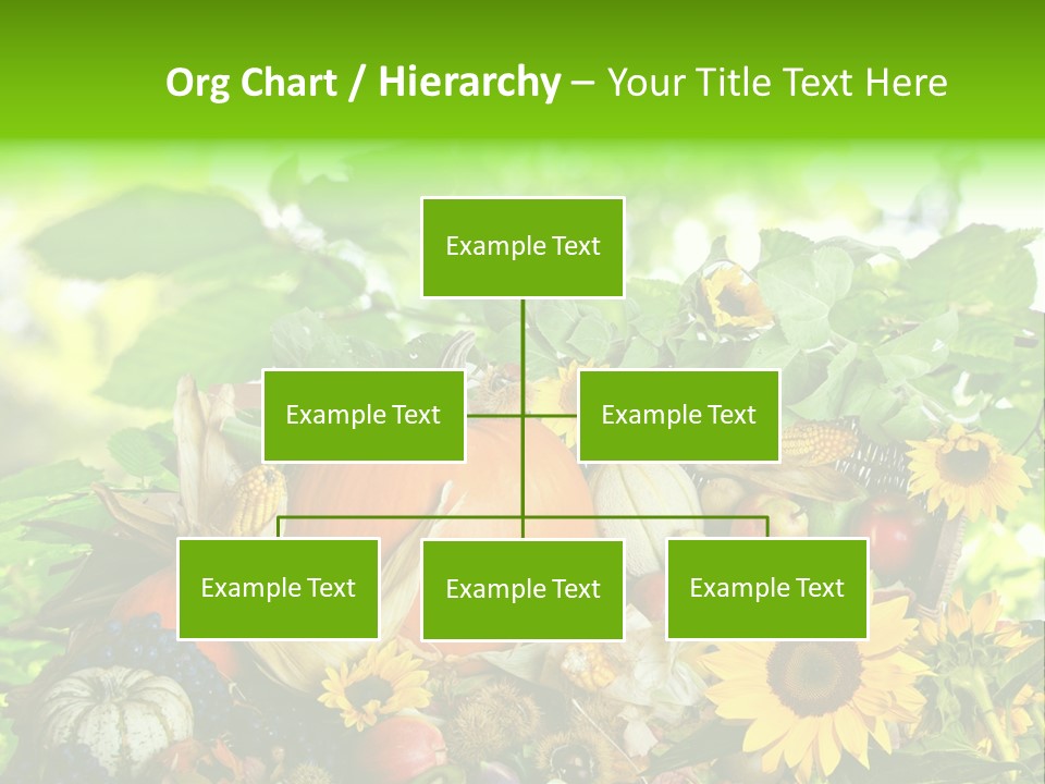 Gesund Zierk Obst PowerPoint Template