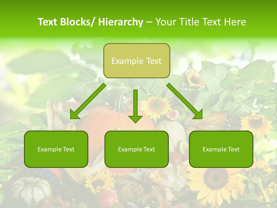 Gesund Zierk Obst PowerPoint Template