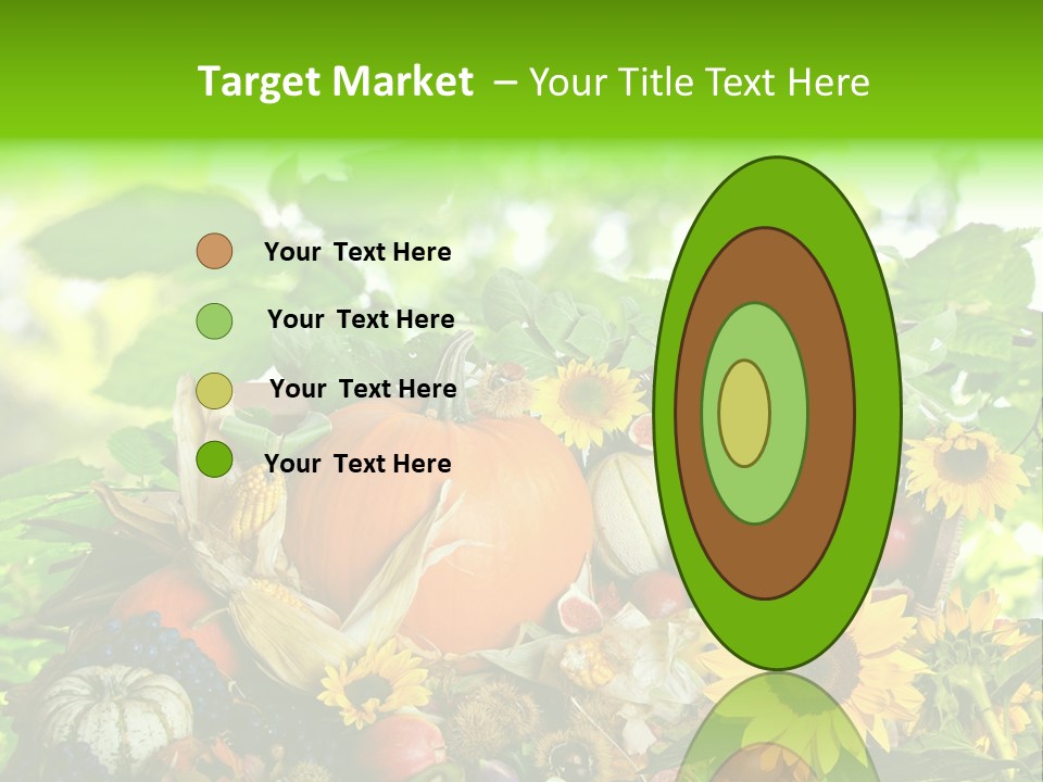 Gesund Zierk Obst PowerPoint Template