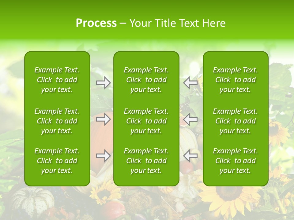 Gesund Zierk Obst PowerPoint Template