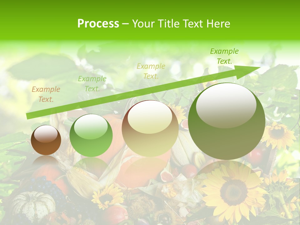 Gesund Zierk Obst PowerPoint Template