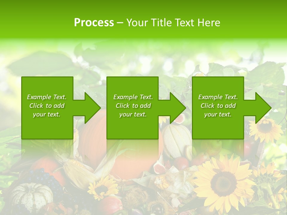 Gesund Zierk Obst PowerPoint Template