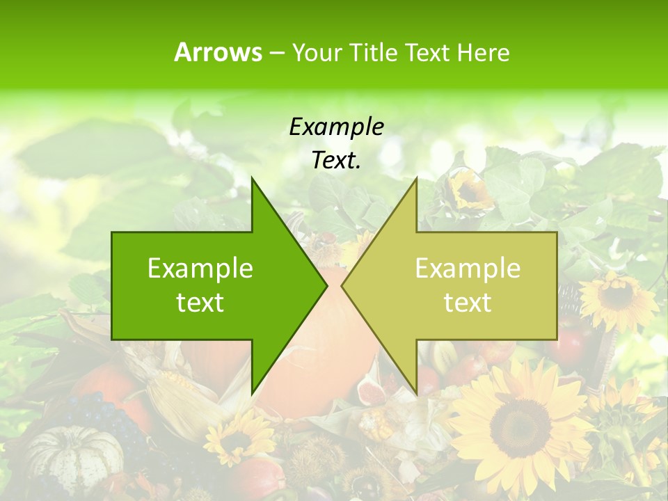 Gesund Zierk Obst PowerPoint Template