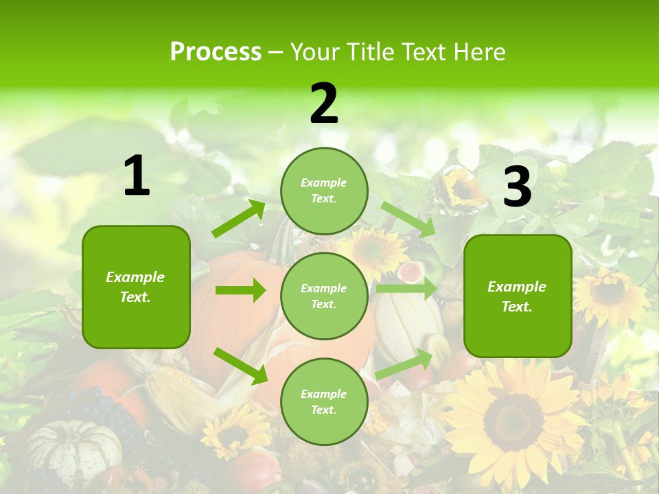 Gesund Zierk Obst PowerPoint Template