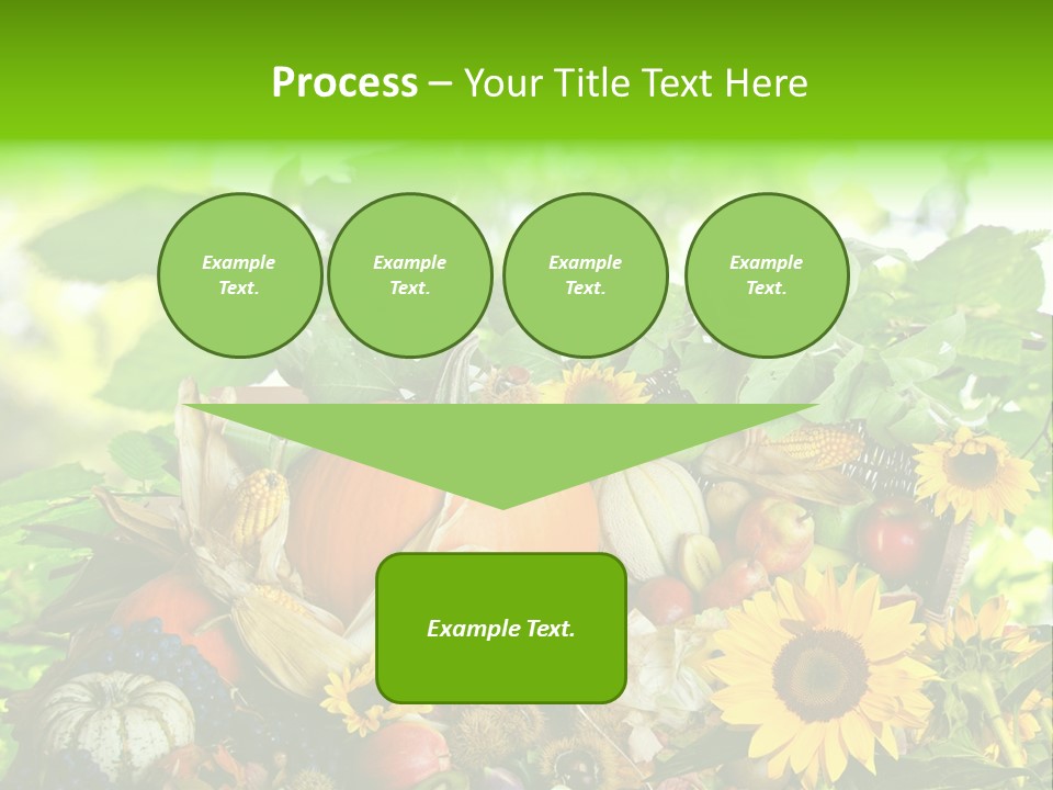 Gesund Zierk Obst PowerPoint Template