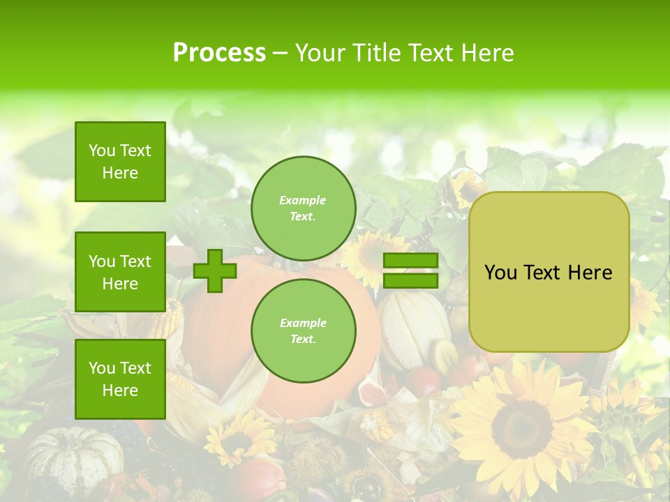 Gesund Zierk Obst PowerPoint Template