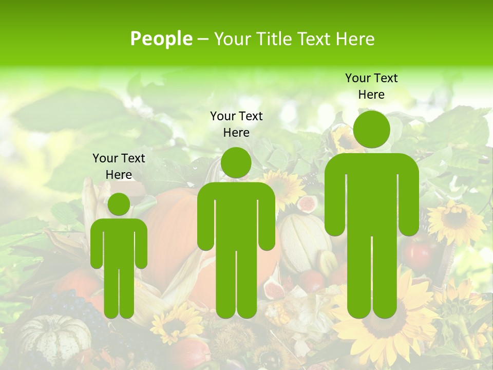 Gesund Zierk Obst PowerPoint Template