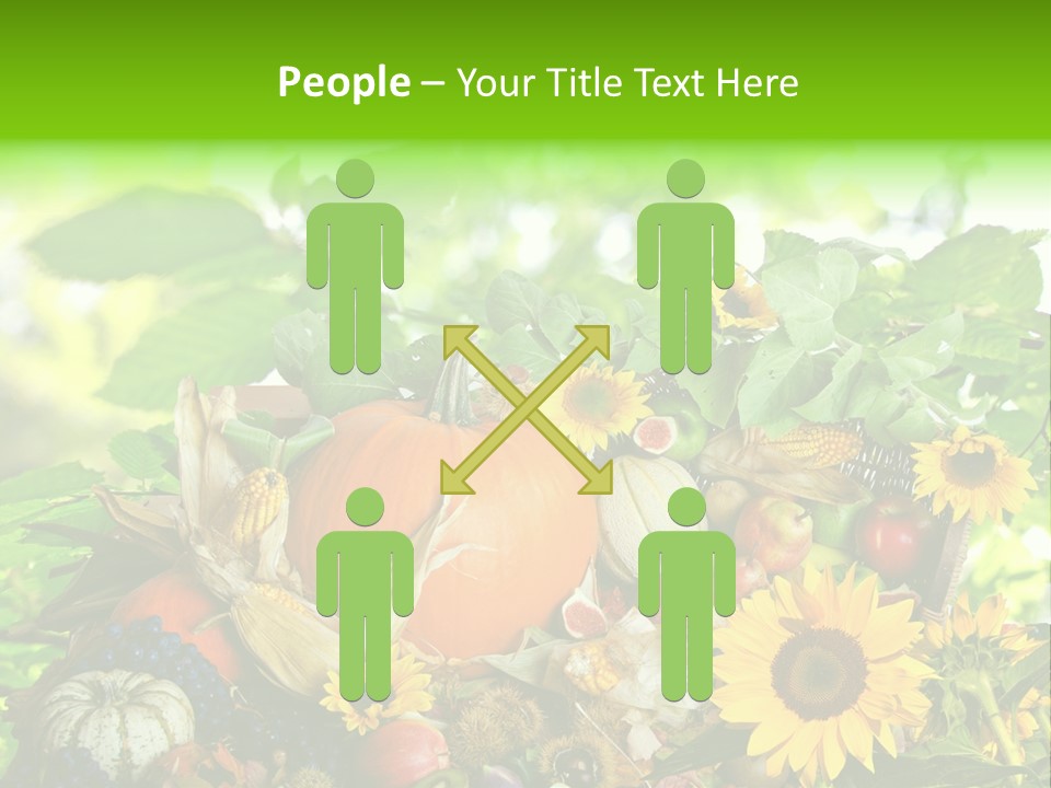 Gesund Zierk Obst PowerPoint Template