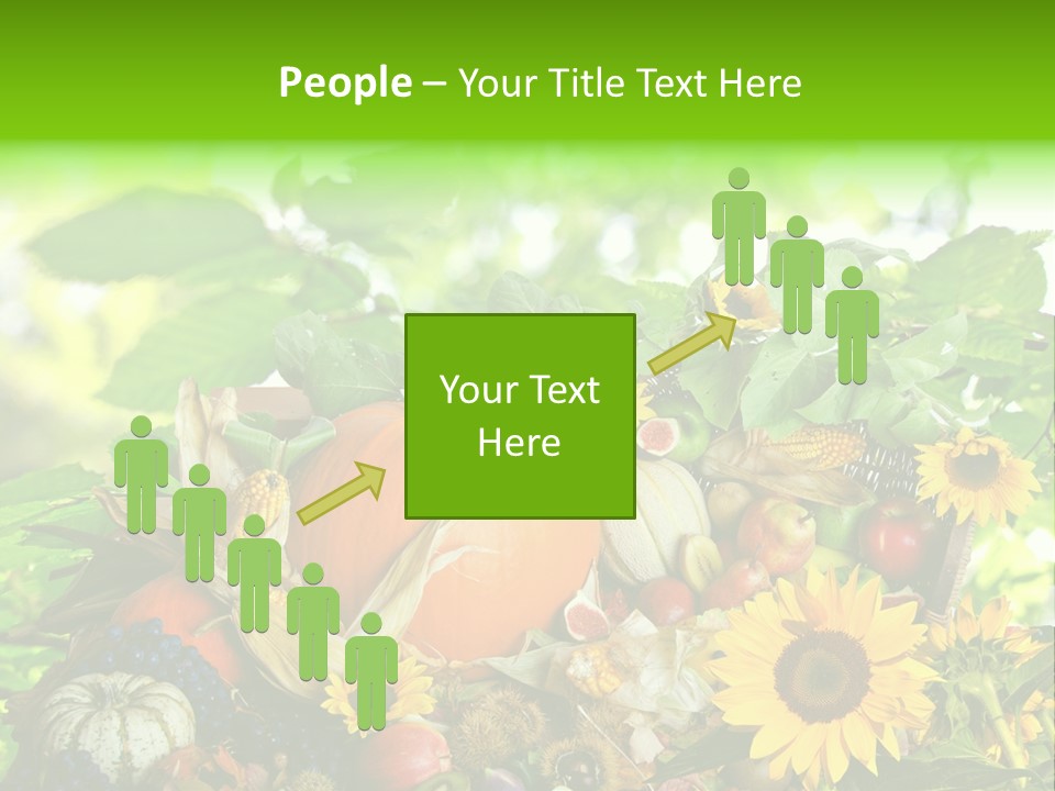 Gesund Zierk Obst PowerPoint Template