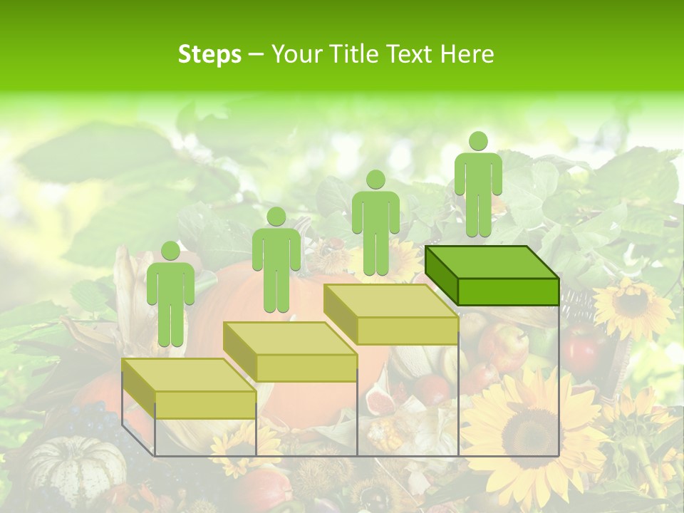 Gesund Zierk Obst PowerPoint Template