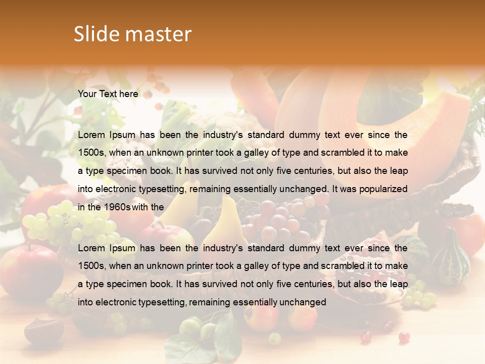 Collection Variation Gardening PowerPoint Template