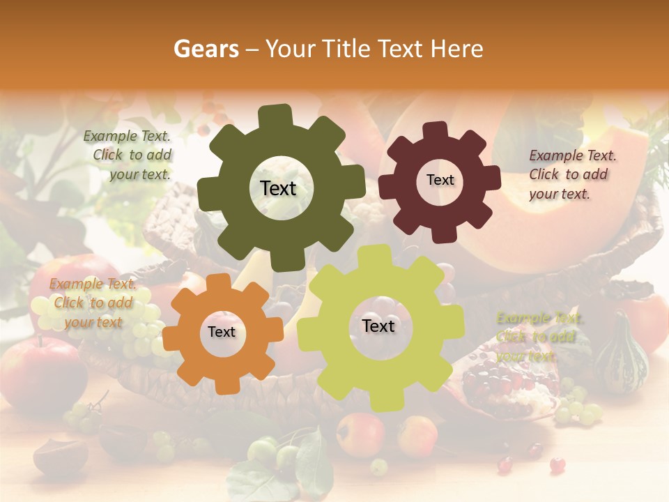 Collection Variation Gardening PowerPoint Template