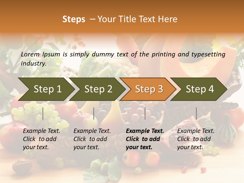 Collection Variation Gardening PowerPoint Template