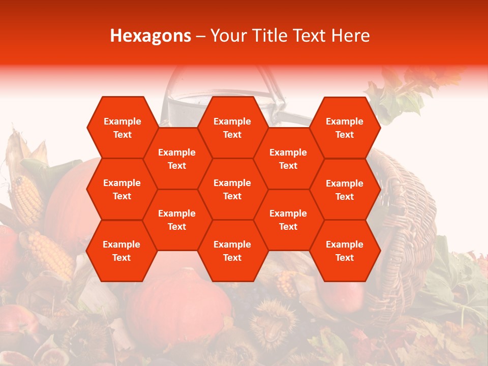 Ernte Birne Mais PowerPoint Template