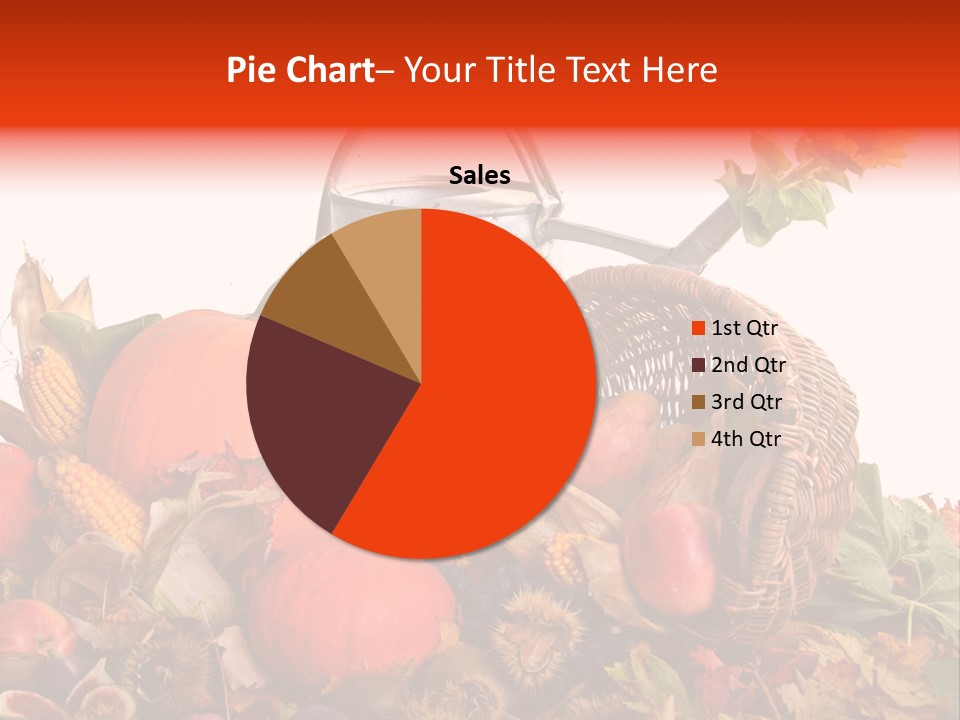 Ernte Birne Mais PowerPoint Template