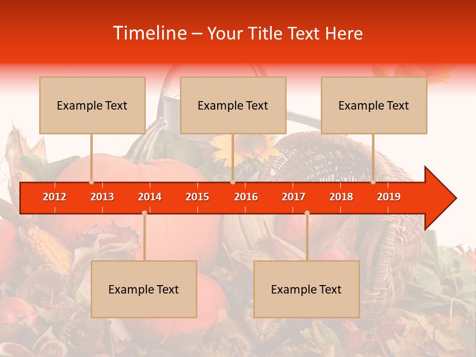 Ernte Birne Mais PowerPoint Template
