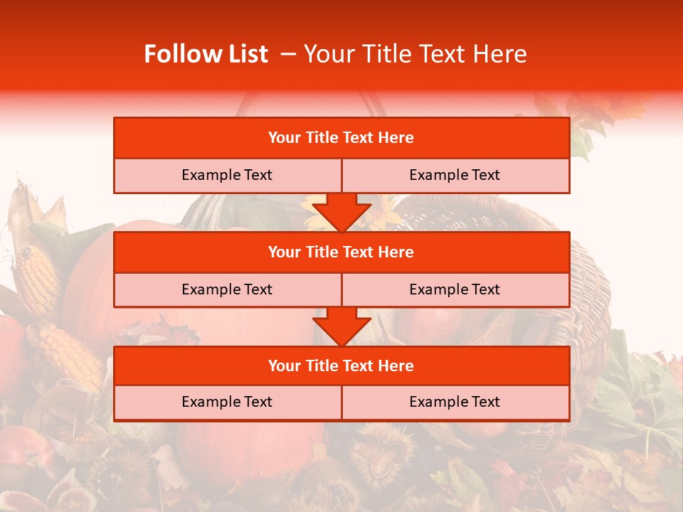 Ernte Birne Mais PowerPoint Template