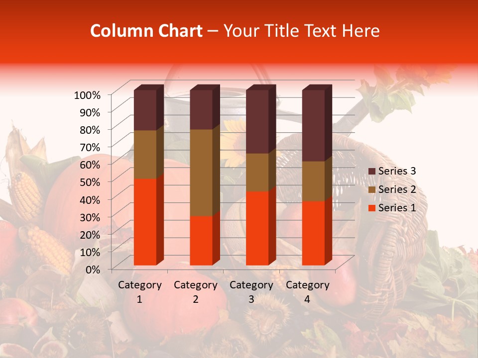 Ernte Birne Mais PowerPoint Template