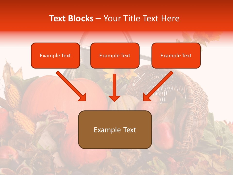 Ernte Birne Mais PowerPoint Template