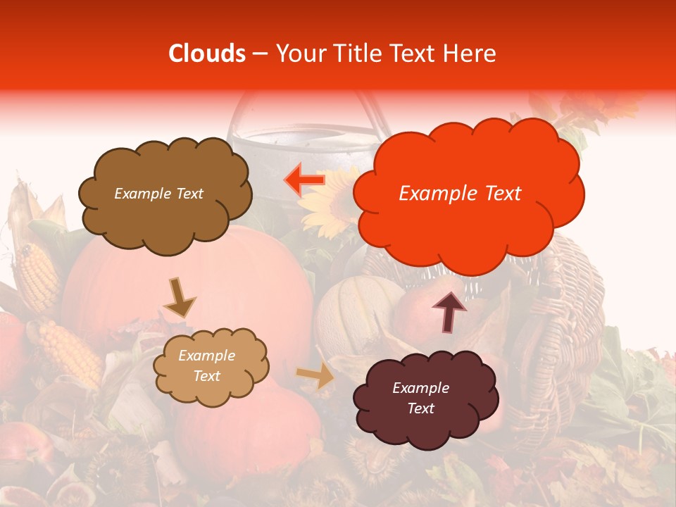 Ernte Birne Mais PowerPoint Template