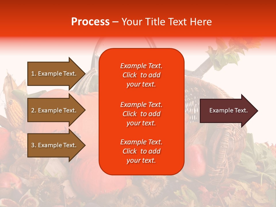 Ernte Birne Mais PowerPoint Template